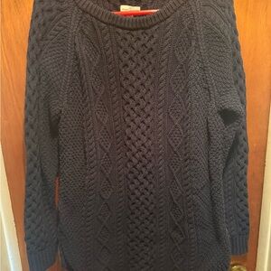 L.L. Bean Signature Dark Blue Sweater